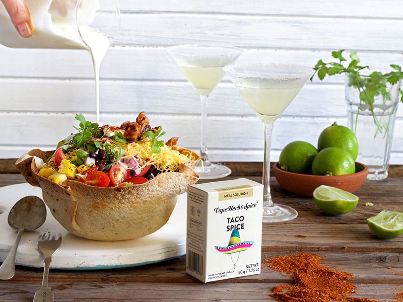 CHICKEN TACO BOWL